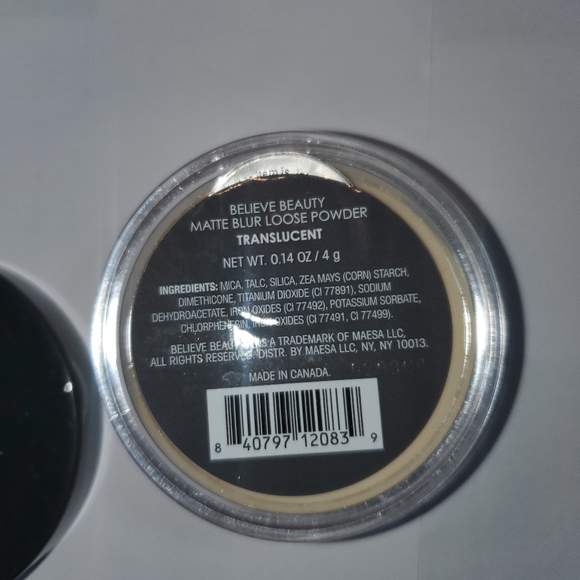 Believe Beauty Loose Setting Powder - Translucent - Picture 2 of 2